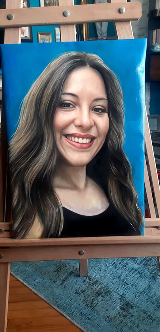 Yağlı Boya ve Karakalem Tekniği Üzerine istanbul ankara karakalem portre portre çizim